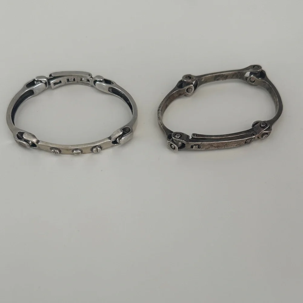 Silver Link Bracelet Duo - Picture 1 of 1